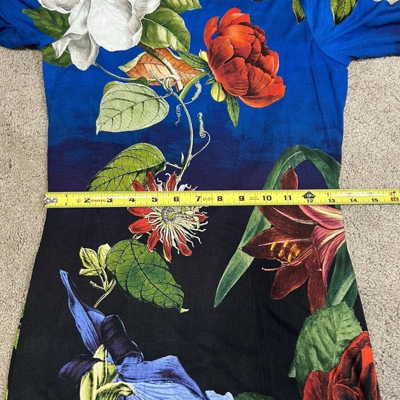 NWT Alice + Olivia Revolve Delora Open-Back Maxi Dress Size 8 Lunch Date Floral - Picture 13 of 16